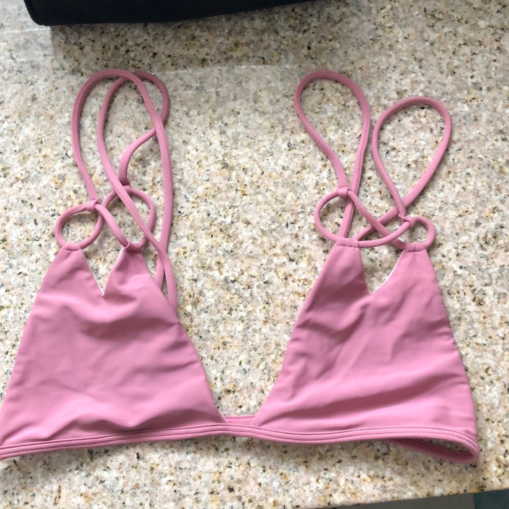 Acacia Swimwear Kekaha Top- Orchid - L